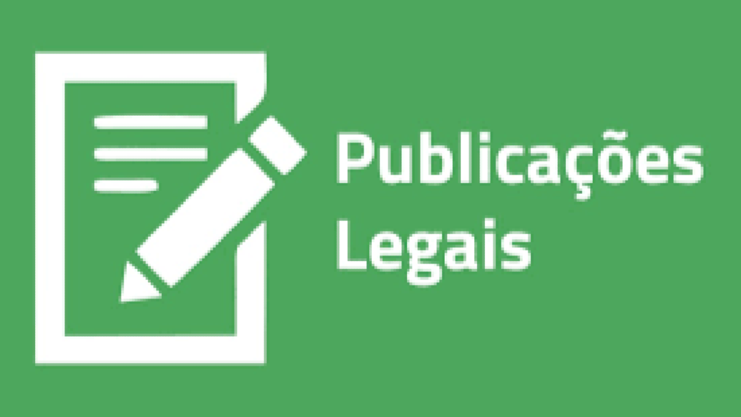 PUBLICAÇÃO LEGAL  MARCOS VINICIUS DE SOUZA