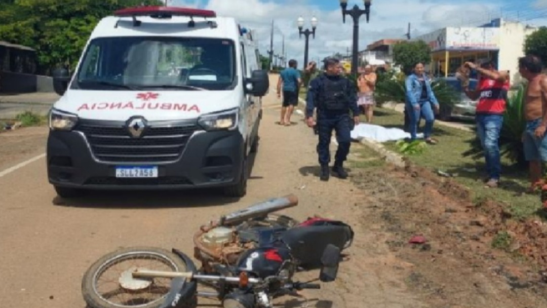 Em Rondônia, Jovem de 15 anos morre após se envolver em acidente pilotando motocicleta