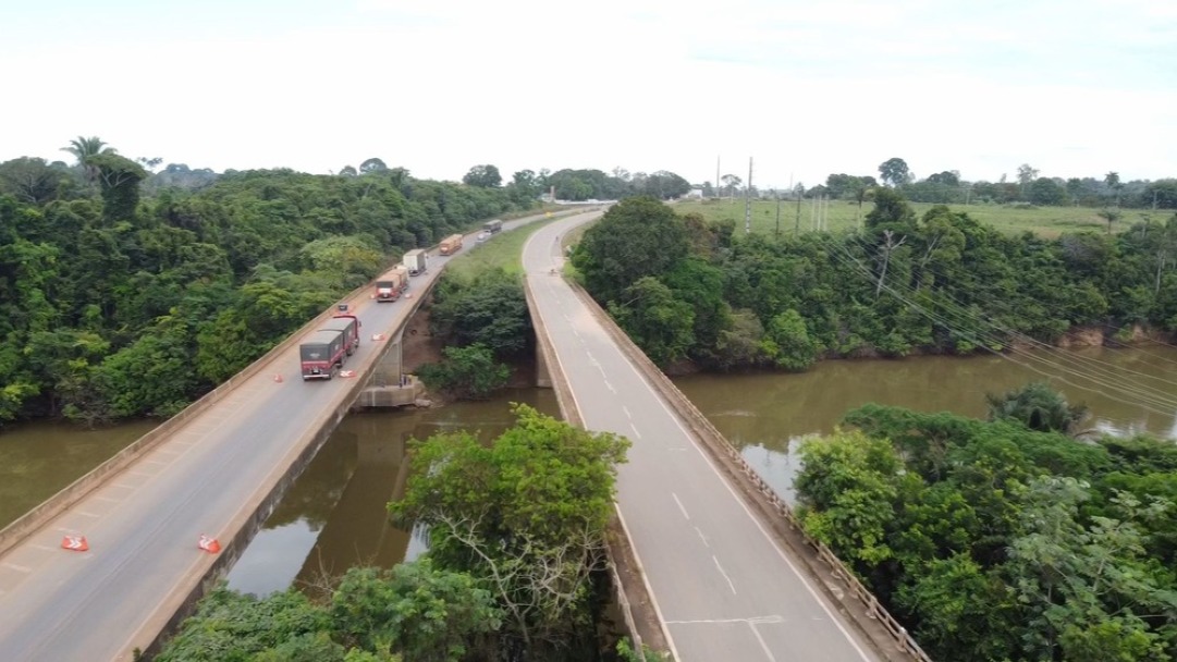 Dnit inicia obras emergenciais em pontes de Candeias do Jamari, RO