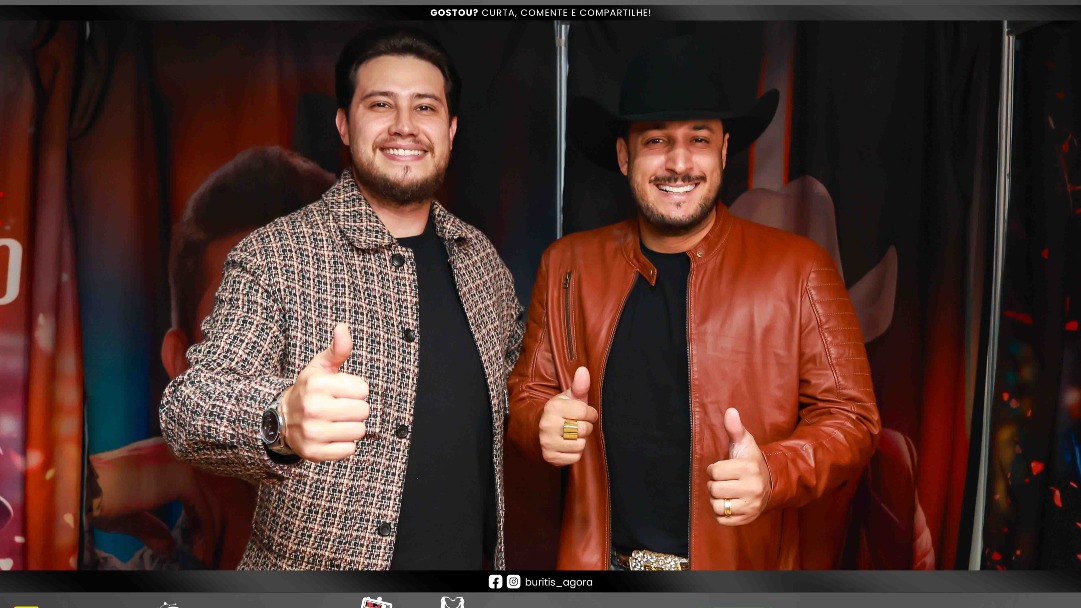 Bruno & Barretto agitam a 4ª noite da 8ª Expobur com show marcante