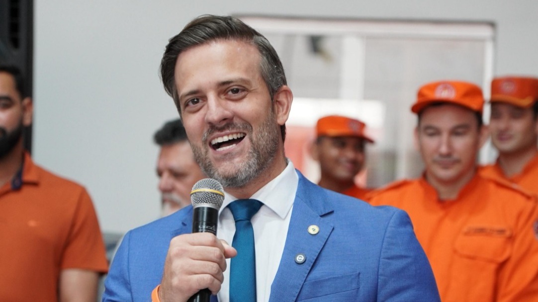 Deputado Delegado Lucas destaca emenda de quase R$ 1 milhão em inauguração do novo quartel do Corpo de Bombeiros em Buritis