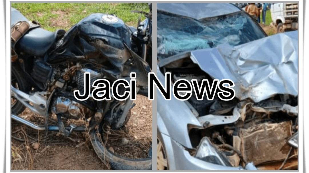 Adolescentes se envolvem em acidente durante racha de motos na linha 06 em Jacinópolis