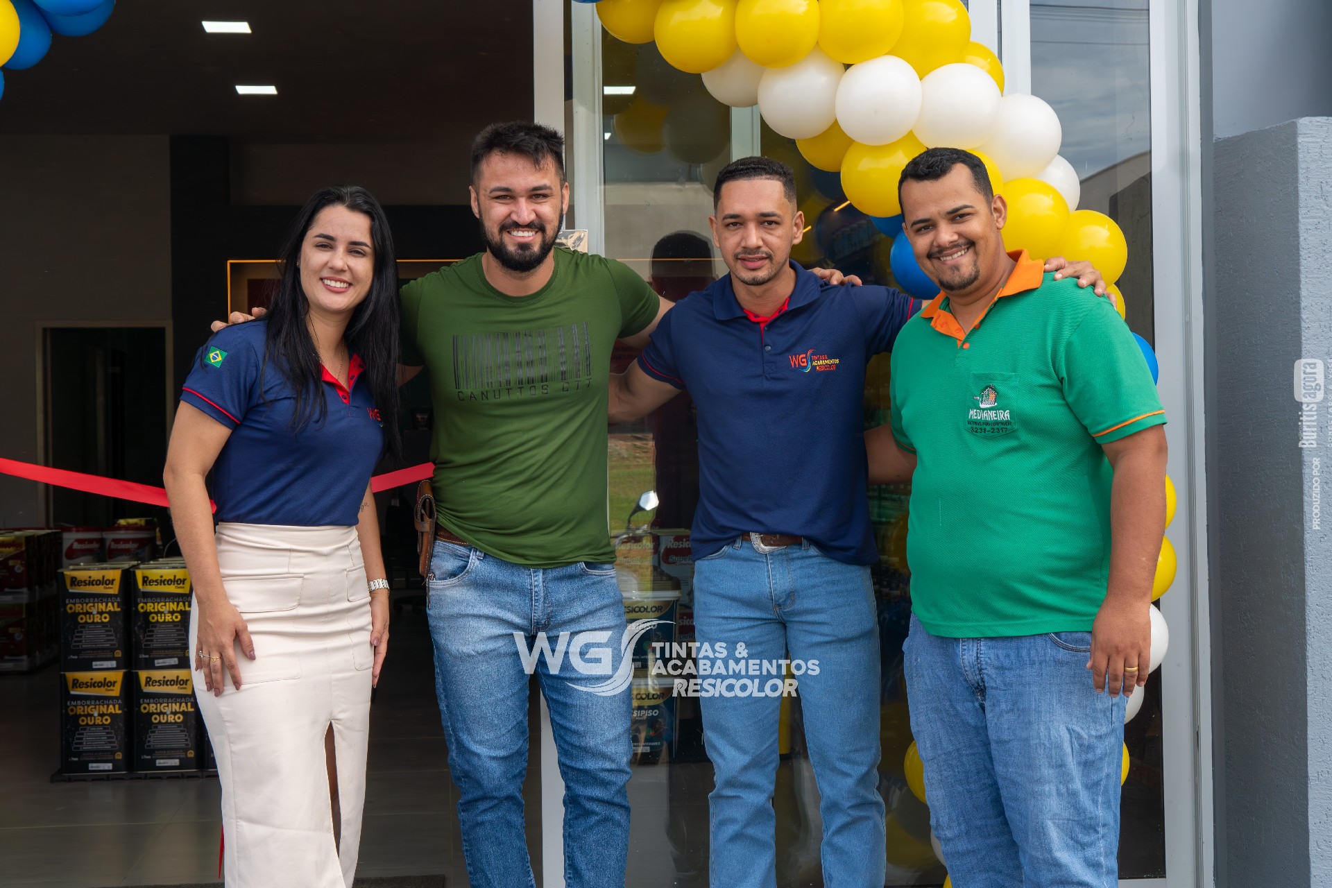    Inauguração da loja WG Tintas em Buritis! - Confira as fotos! - 1