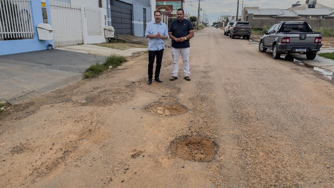 Alex Redano anuncia destinação de R$ 7 milhões para recuperação de ruas em Ariquemes