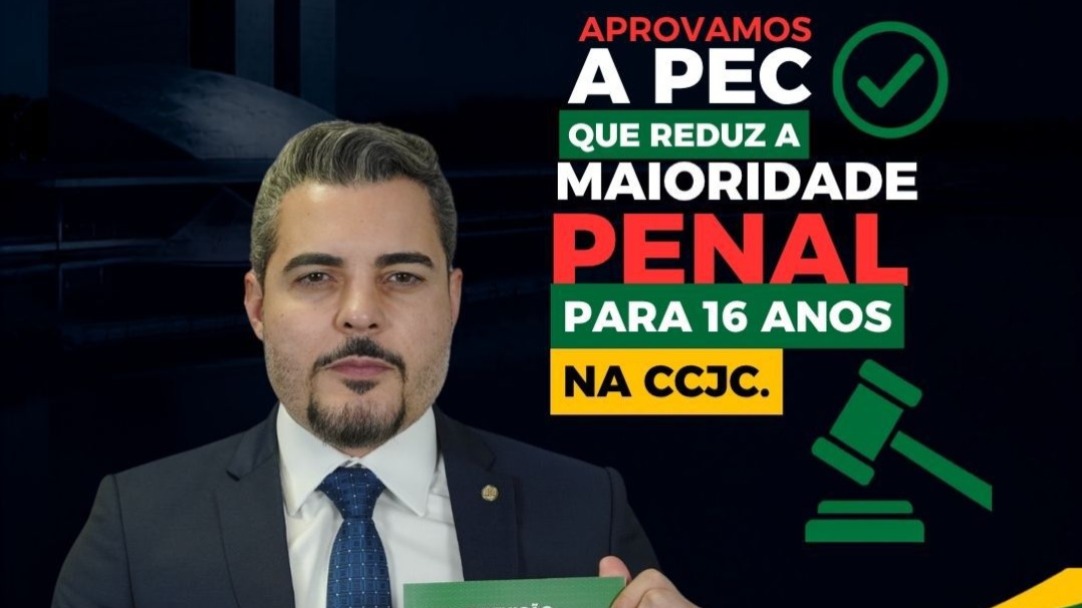 CCJ aprova PEC da maioridade penal e Thiago Flores vota favoravelmente à proposta 