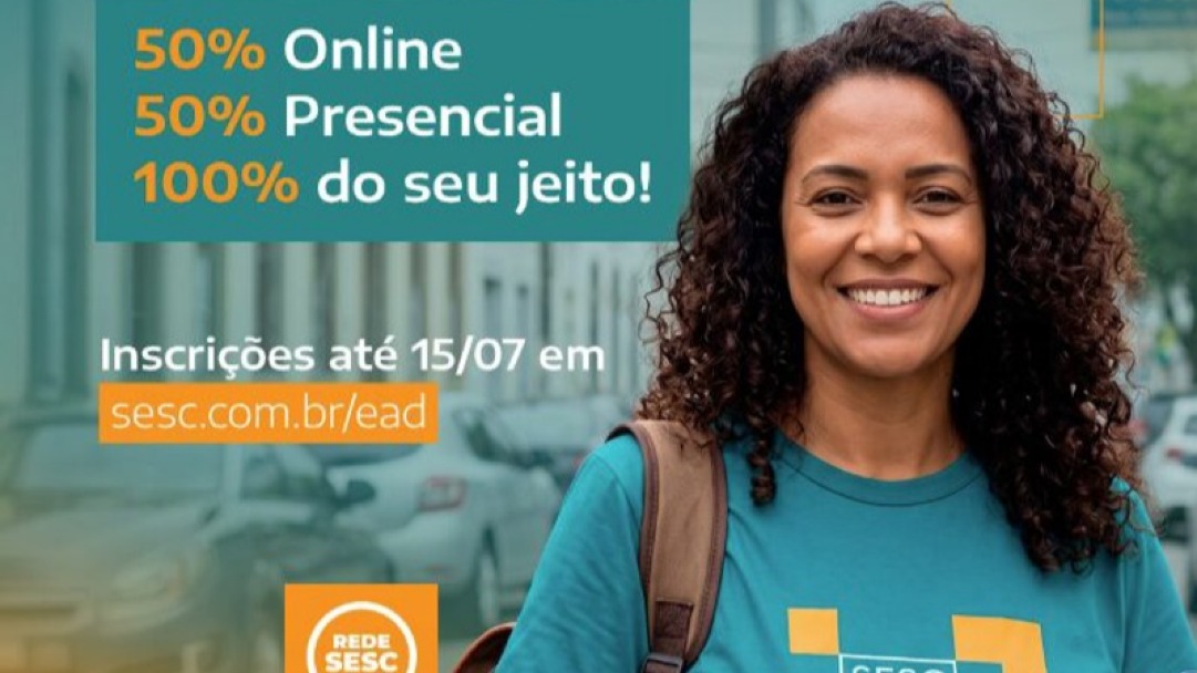 Sesc EAD EJA abre vagas gratuitas em 12 estados