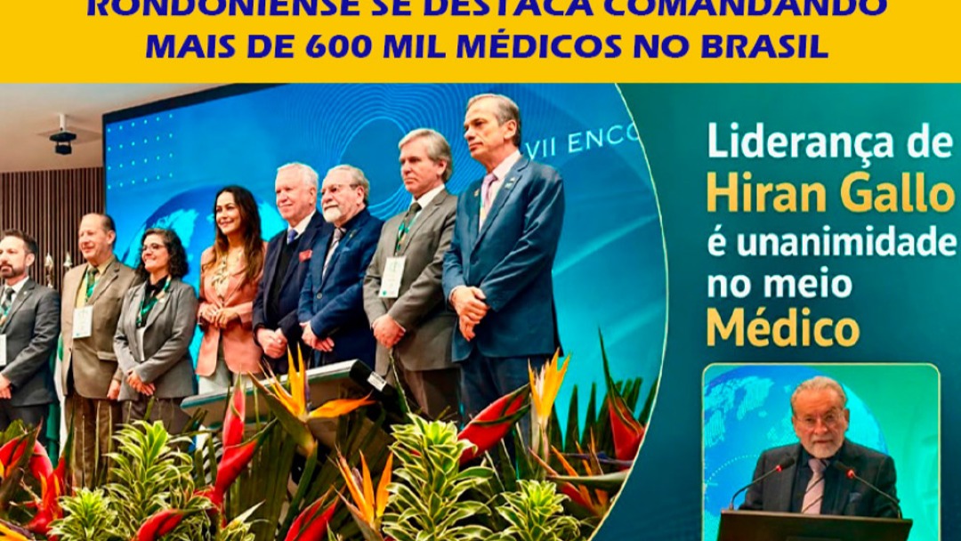 Rondoniense é destacado como liderança médica nacional em evento internacional