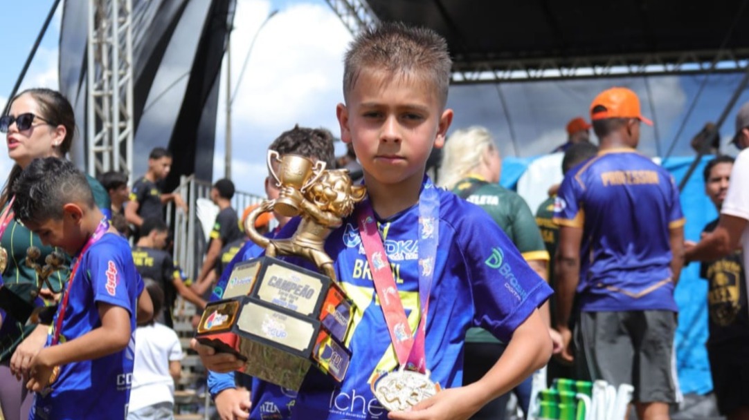 Com título e vice-artilharia, Guilherme Cardoso Effgen brilha na Série Ouro sub-8