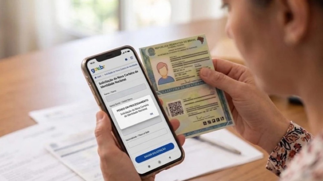 Nova carteira de identidade já pode ser solicitada pelo celular e chegar em casa pelos Correios