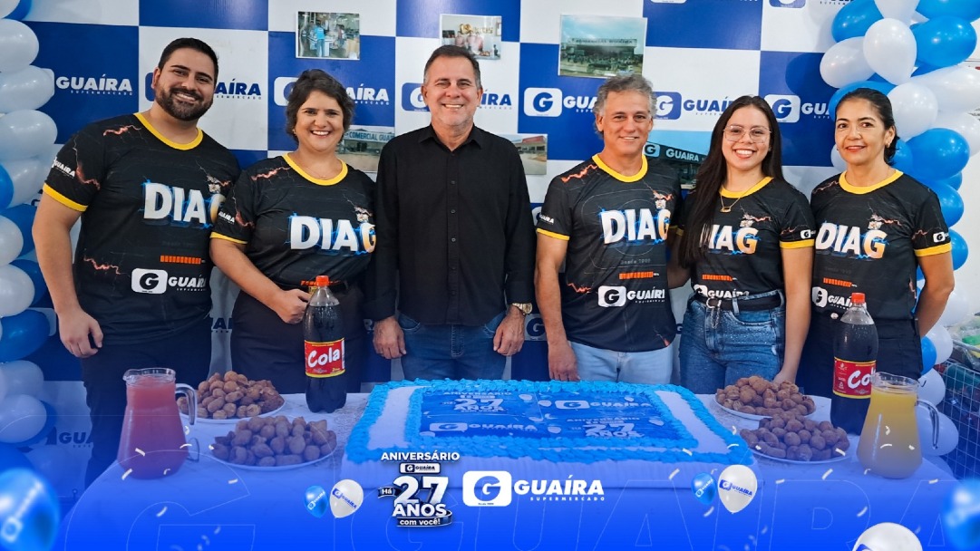 Guaíra Supermercado comemorou 27 anos com café da manhã, bolo e ofertas especiais