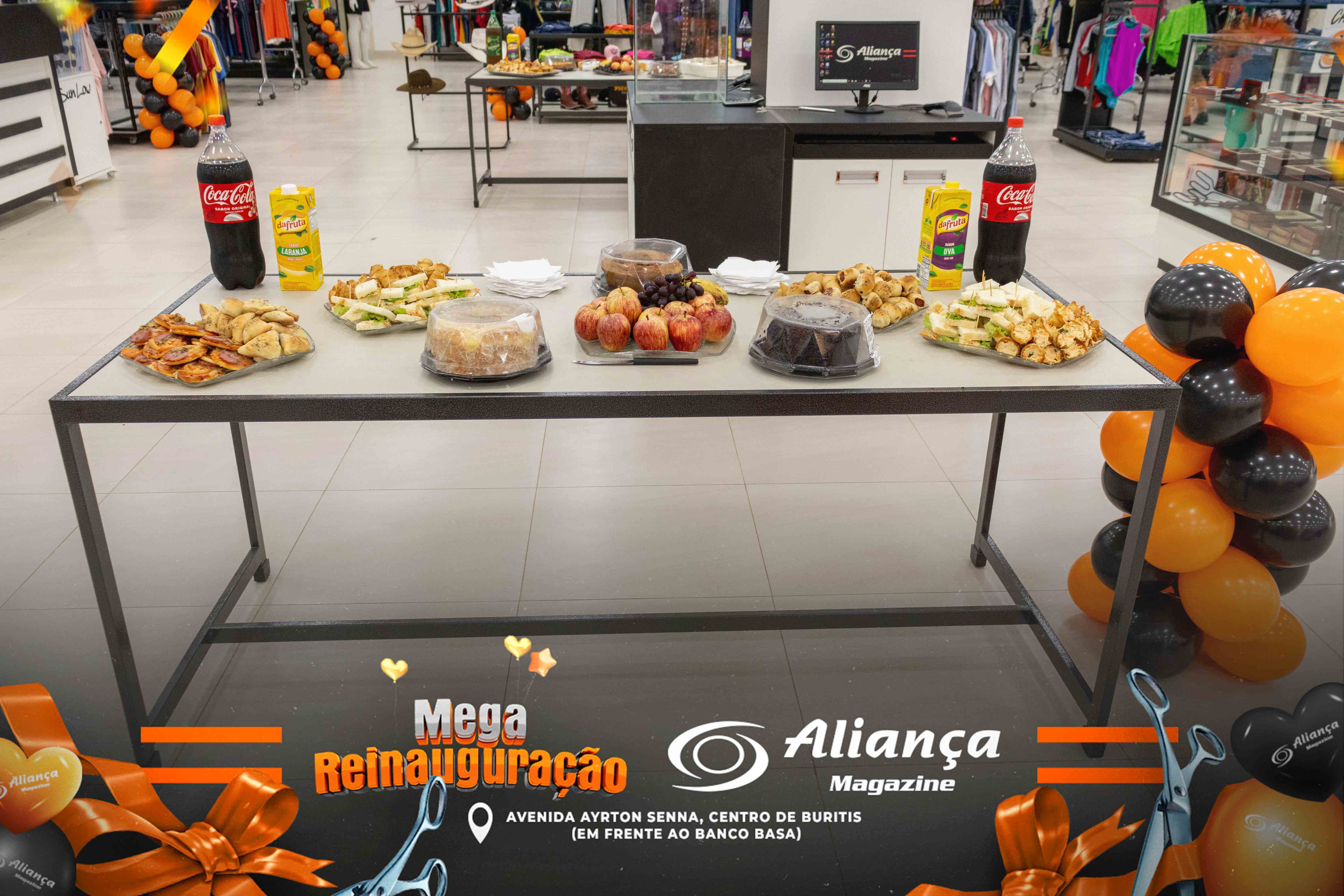    Mega reinauguração Aliança Magazine  - 0