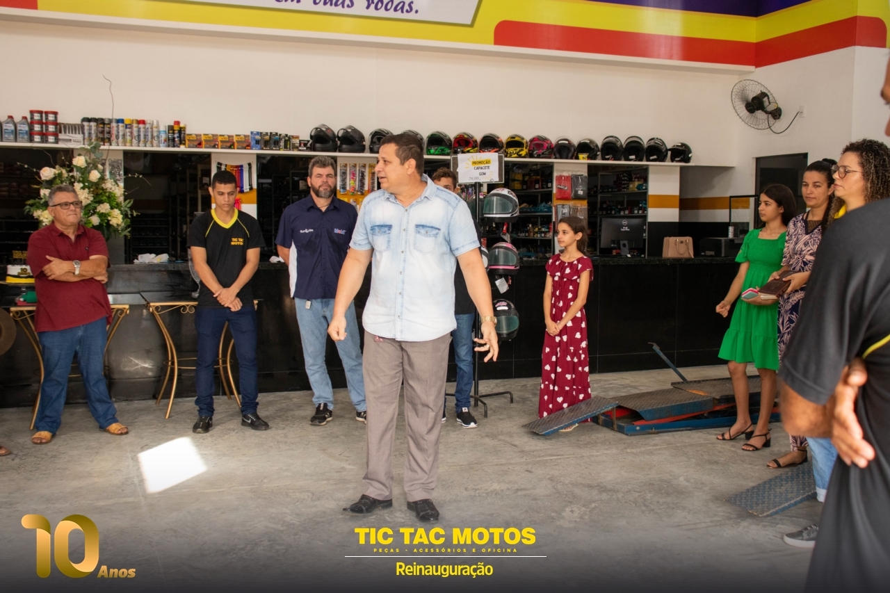    REINAUGURAÇÃO DA TIC TAC MOTOS 10 ANOS  - 0