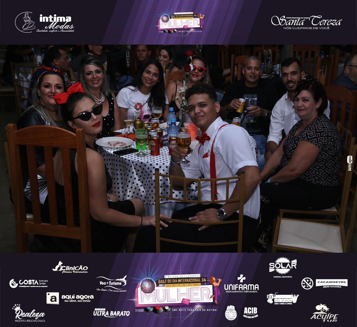    3° BAILE DIA INTERNACIONAL DA MULHER -BAILE RETRÔ - 0