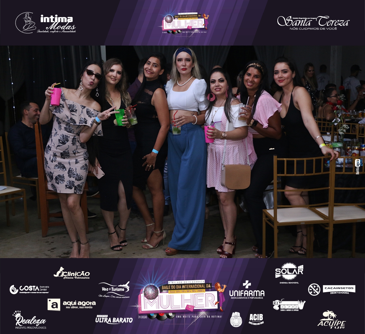    3° BAILE DIA INTERNACIONAL DA MULHER -BAILE RETRÔ - 1