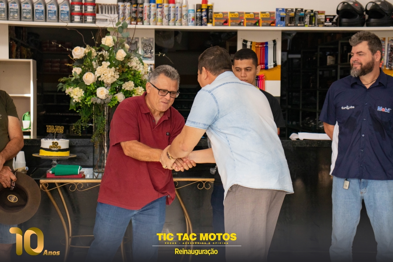    REINAUGURAÇÃO DA TIC TAC MOTOS 10 ANOS  - 1