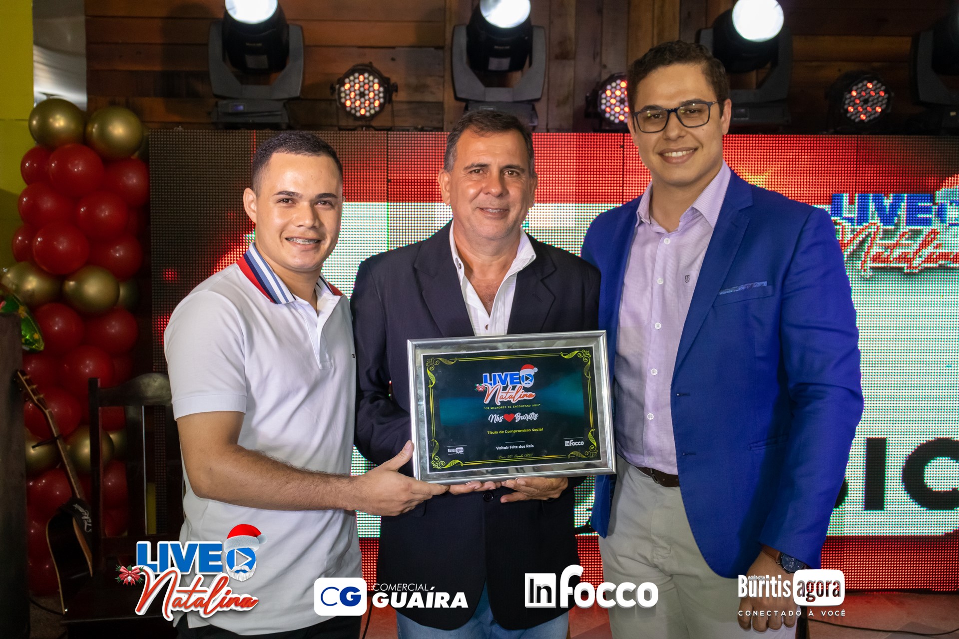    COMERCIAL GUAÍRA  APRESENTA :LIVE NATALINA  - 0