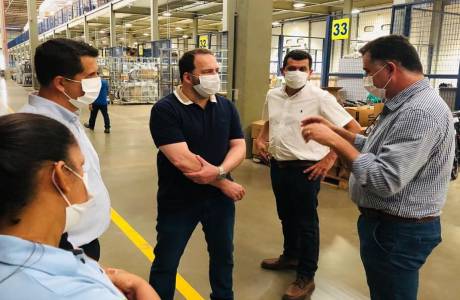 Alex Redano se reúne com produtores e empresários em Pimenta Bueno