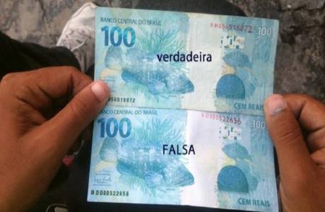 Dois suspeitos são presos distribuindo notas falsas na cidade
