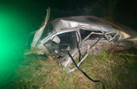 Família jaruense se envolve em grave acidente em Rolim de Moura