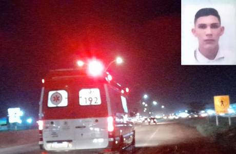 Indentificado: Motociclista morre em grave acidente com atropelamento na BR-364