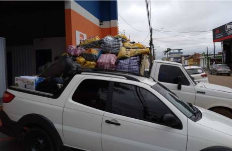 Receita Federal realiza doação de mercadorias à Arquidiocese de Porto Velho