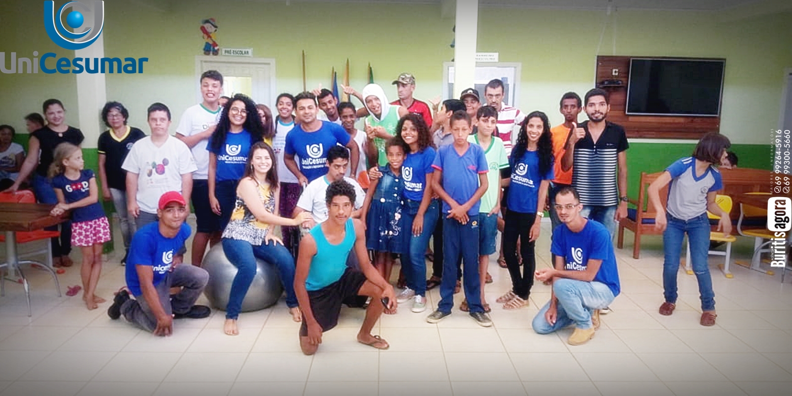    Unicesumar em parceria com APAE fazem campanha de conscientização TROTE SOLIDÁRIO. - 1