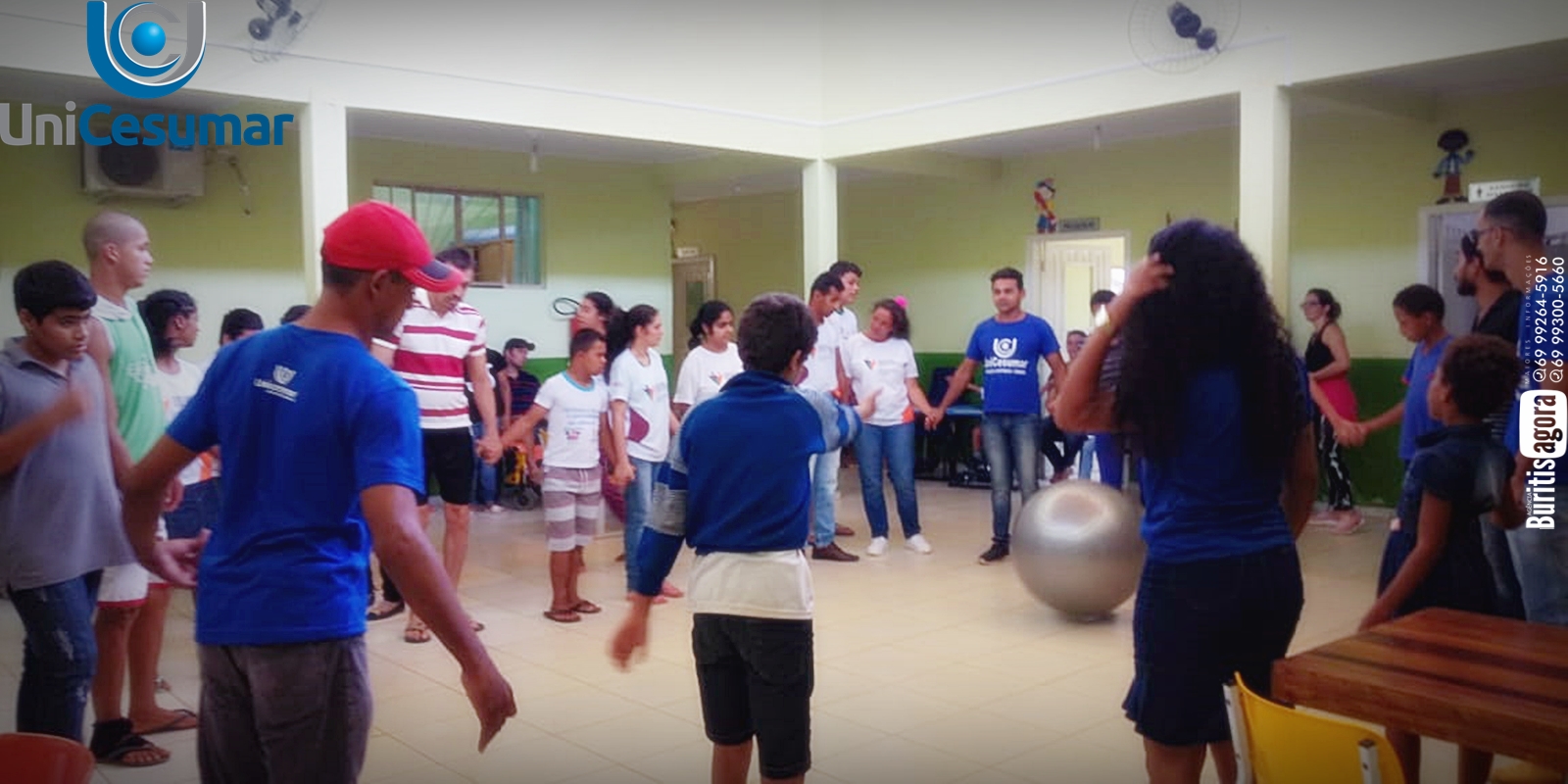    Unicesumar em parceria com APAE fazem campanha de conscientização TROTE SOLIDÁRIO. - 0